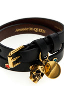 Bracciale a doppia svolta di Alexander McQueen "Skull"