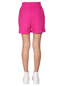 Moschino Shorts With Vinyl Logo