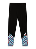 Marcelo Burlon County Of Milan Blue Birds Wings Leggings