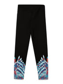 Marcelo Burlon County Of Milan Blue Birds Wings Leggings