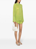 Oseree Shirt With Bell Sleeves With Wire