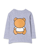 Moschino T-shirt en peluche ours en cotone
