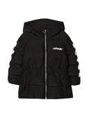 Off White Piumino Con Zip Diag
