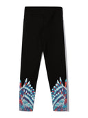 Marcelo Burlon County Of Milan Blue Birds Wings Leggings