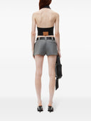 Alexander Wang Stretch Denim Halter Top