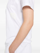 Alexander Wang Essential Jsy Ss Tee W/ Puff Logo & Bound Neck