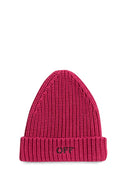 Off White Cappello Beanie Con Logo