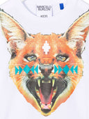 Marcelo Burlon County Of Milan T Shirt In Jersey Di Cotone Con Stampa