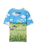 Moschino T Shirt Con Stampa