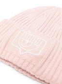 Chiara Ferragni Beanie Maxi Eyelelike Hafdery Hat