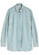 Dries Van Noten 02210 Camis Denim 9378 W.W.Shirt