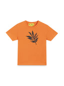 Off White T-shirt à Jersey di Cotone Stampato