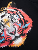 Marcelo Burlon County Of Milan Cross Tiger Crewneck