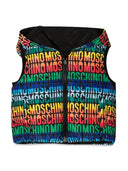 Moschino Gilet Reversibile Con Cappuccio