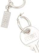 Mm6 Maison Margiela Tag And Key Earrings