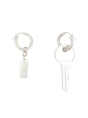 Mm6 Maison Margiela Tag And Key Earrings
