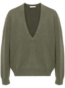 Lemaire Deep V Neck Jumper