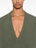 Lemaire Deep V Neck Jumper
