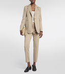 Pantaloni Max Mara Pegno in Jersey di Viscosa