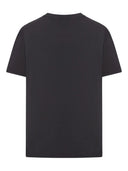 Palm Angels Curved Logo Reg Tee Black Off White