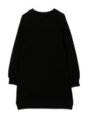 Robe de boutons en or balmain