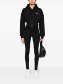 Adidas By Stella Mccartney Cropped Zipped Hoodie