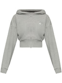 Adidas par Stella McCartney Cropped Zipped Hoodie