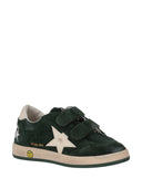 Golden Goose Ball Star Strap Suede Upper Vamp Tongue And Spur Leather Star And Heel