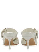 Alexander Mc Queen Punk Sandal With Buckle