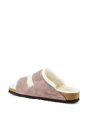 Birkenstock Arizona Shearling bleknet lilla