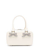 Bolso de mini bolso de cuero de crema de autorretrato