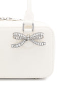 Bolso de mini bolso de cuero de crema de autorretrato