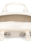 Bolso de mini bolso de cuero de crema de autorretrato
