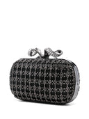 Bolsa de embrague de cristal negro de autorretrato