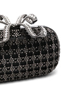Bolsa de embrague de cristal negro de autorretrato