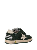 Golden Goose Ball Star Strap Suede Upper Vamp Tongue And Spur Leather Star And Heel