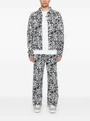 Kunst Antwerpen Blumen Allover -Druckjacke