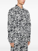 Kunst Antwerpen Blumen Allover -Druckjacke