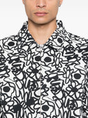 Kunst Antwerpen Blumen Allover -Druckjacke