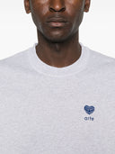 Art Antwerp Heart Flower Logo Crewneck