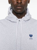 Kunst Antwerpen Herz Blume Logo Hoodie