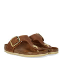 Birkenstock Gizeh Big Buckle Cognac Thong Sandal