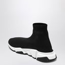 Balenciaga Black Mesh e Sneaker a velocità bianca