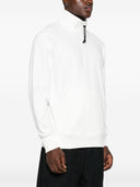 Cp Company Diagonal Raised Fleece Half Zipped Sweatshirt