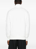 Cp Company Diagonal Raised Fleece Half Zipped Sweatshirt