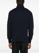 Cp Company Diagonal Raised Fleece Half Zipped Sweatshirt