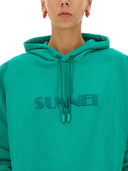 Sunnei sweatshirt med logo