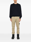 Cp Company Diagonal Raised Fleece Crew Neck Lens Sweatshirt