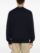 Cp Company Diagonal Raised Fleece Crew Neck Lens Sweatshirt