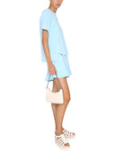 Stella Mc Cartney T Shirt With Asymmetrical Hemline